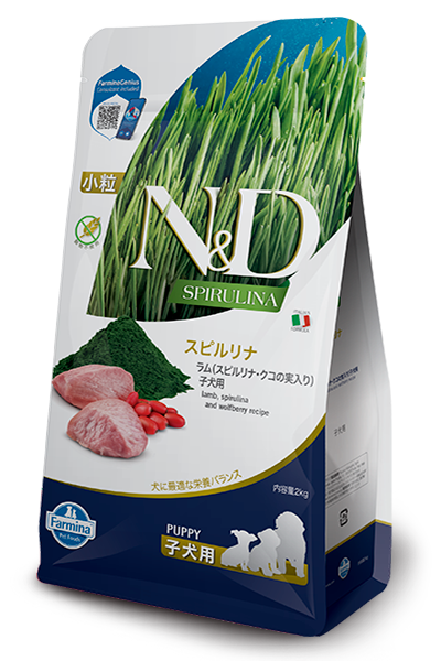 N&Dスピルリナ ラム 子犬用